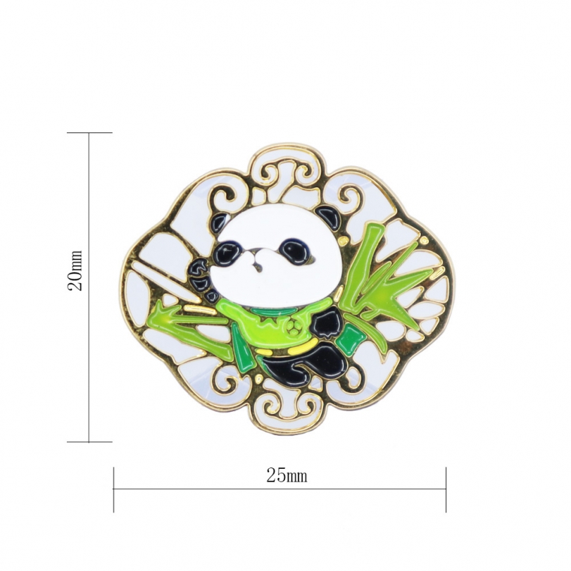 熊猫徽章